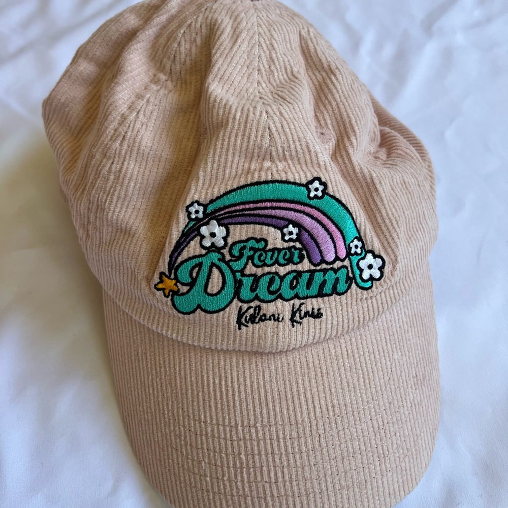 Baby Pink Kulani Kinis Corduroy Cap